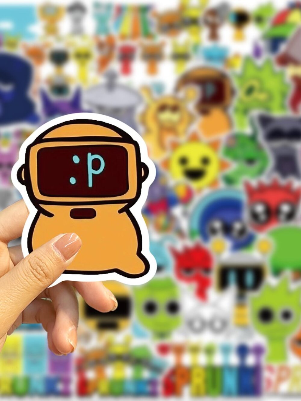 50PCS Sprunki Graffiti Stickers Waterproof Vinyl Stickers - Picture 3 of 6